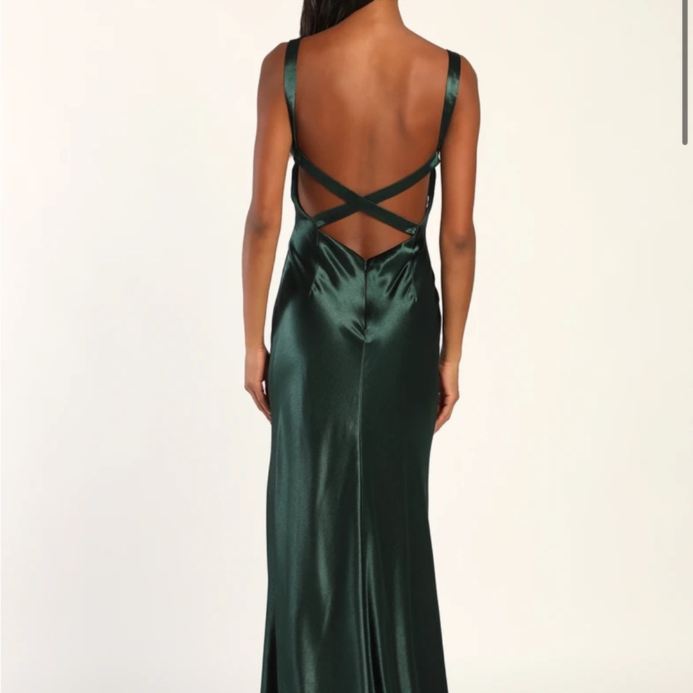 Lulus Emerald Green Gown